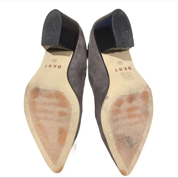 DKNY Bason Ankle suede boots 9.5