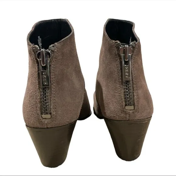 DKNY Bason Ankle suede boots 9.5