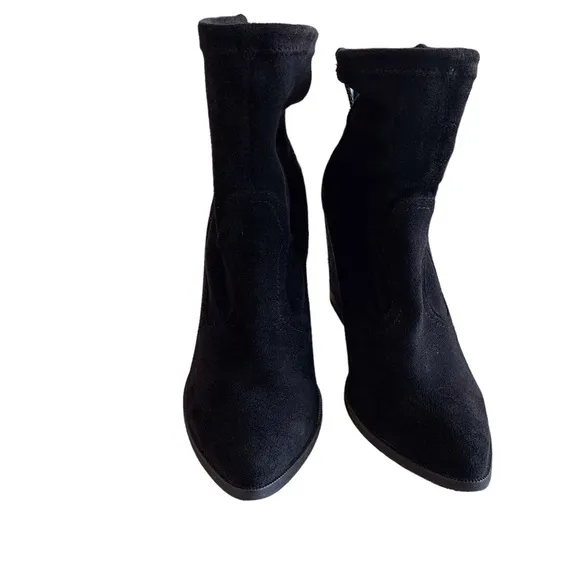 DOLCE VITA CASEE BLACK LEATHER BOOTIE