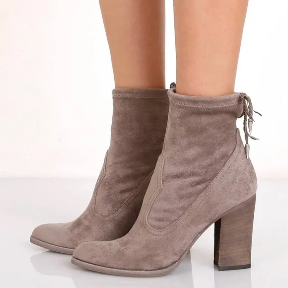 DOLCE VITA CASEE BLACK LEATHER BOOTIE