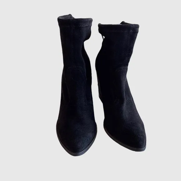 DOLCE VITA CASEE BLACK LEATHER BOOTIE