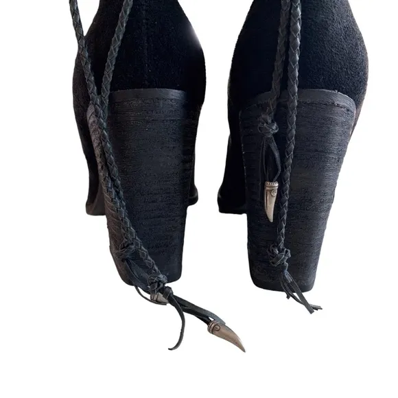 DOLCE VITA CASEE BLACK LEATHER BOOTIE