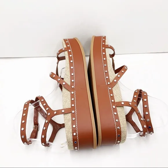 🆕{Dolce Vita} Leather Studded Platform Sandals
