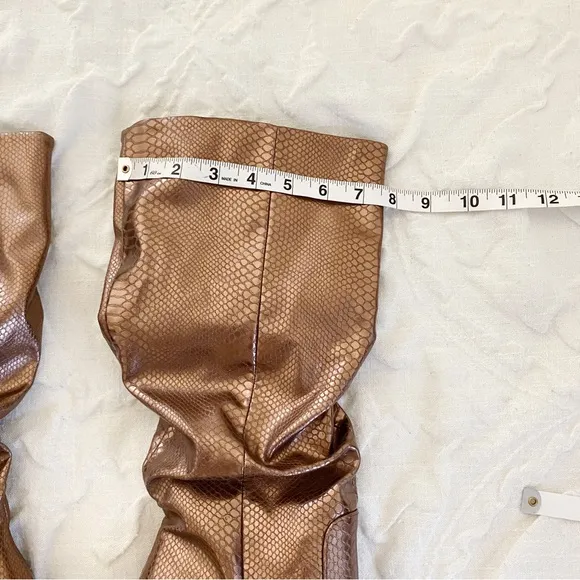 Dolce Vita Numbra Ruched Boot Size 8.5 New