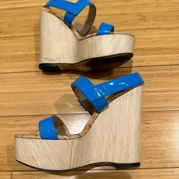 Dolce&amp; Gabbana Slingback Sandals Blue Size 6/ EU 36