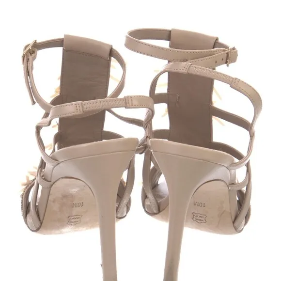 Donald J Pliner Leather T-Strap Sandals Size 10