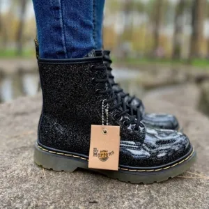 Dr. Martens 1469 Shiny/Sparkly Glitter Lace Up Boots