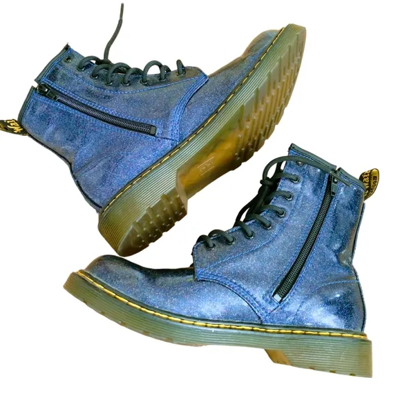 Dr. Martens 1469 Shiny/Sparkly Glitter Lace Up Boots