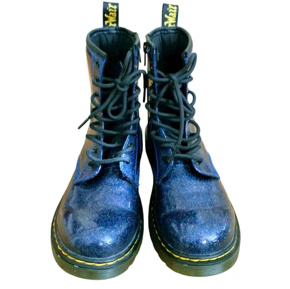 Dr. Martens 1469 Shiny/Sparkly Glitter Lace Up Boots