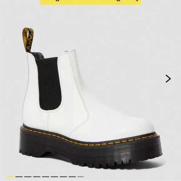 Dr. Martens 2976 Quad Platform Chelsea Boots Size 7 Women’s