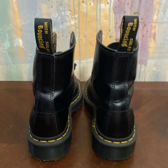 Dr Martens Bex 25345 Smooth Leather Lace Up Boots Unisex Mens 7/ Womens 8