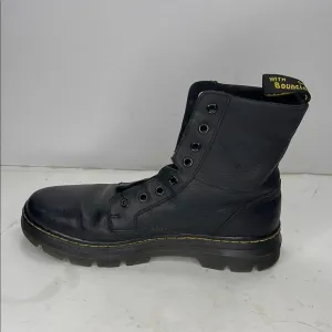 Dr. Martens Black Combat Boots with Chunky Sole