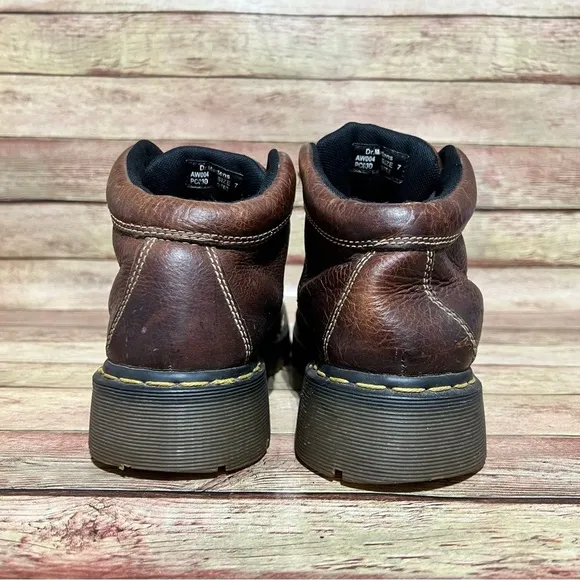Dr. Martens Brown Leather Vintage Chunky Boots