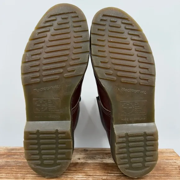 Dr. Martens Doc England MIE 90's Vintage Chocolate 1460 Boots UK10 US11M 12W