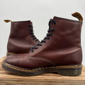 Dr. Martens Doc England MIE 90's Vintage Chocolate 1460 Boots UK10 US11M 12W