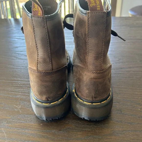 Dr. Martens vintage Brown Leather Men's or women's Boots