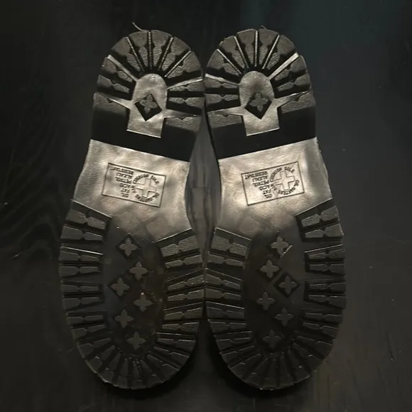 Dr. Martens White Boots with Chunky Soles