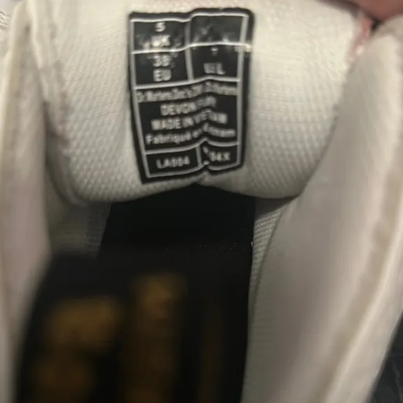 Dr. Martens White Boots with Chunky Soles