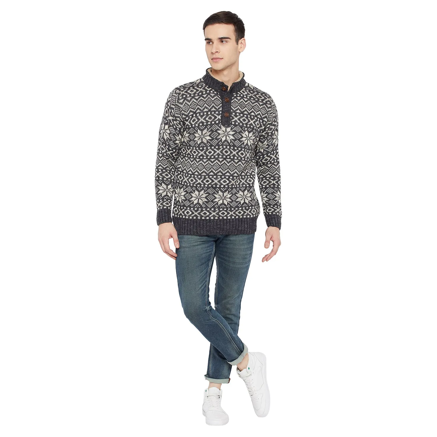 Duke Stardust Men Full Sleeve Sweater (SDS699)
