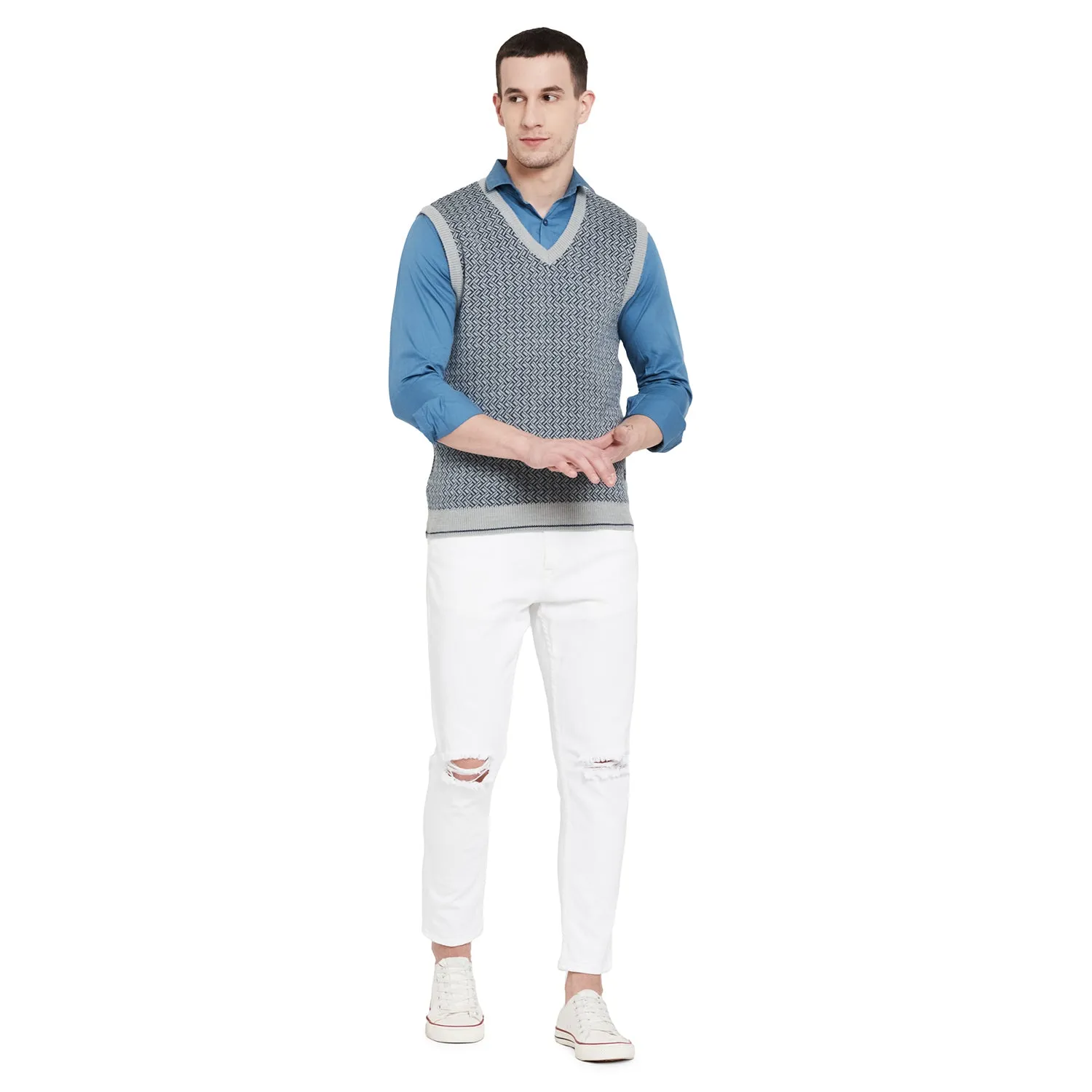 Duke Stardust Men Sleeveless Sweater (SDS710)