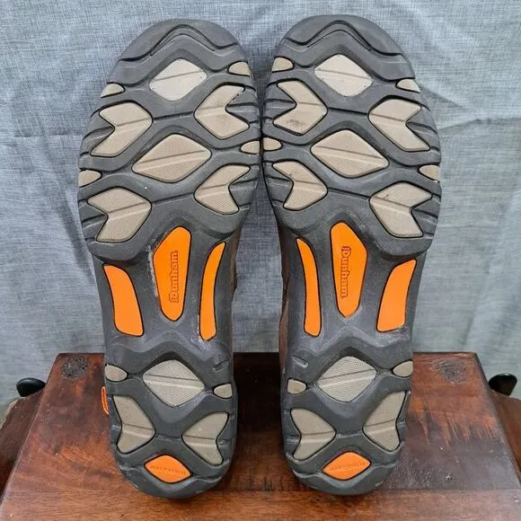 Dunham Vibe Ruggards Tout Aller Brown MCR615 BR Faux Leather Sandals Sz 14