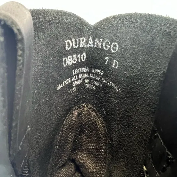 Durango Men's DB510 Boots Harness US Size 7D