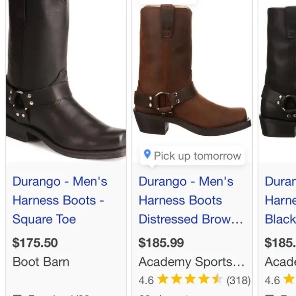Durango Men's DB510 Boots Harness US Size 7D