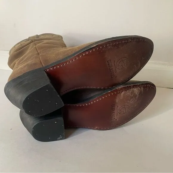 Durango Size 7 Brown Western Cowboy 11&quot; Slouch Boot