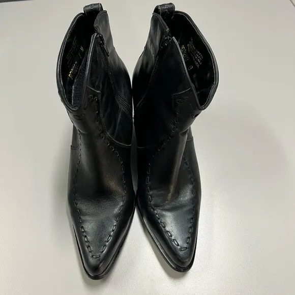 Durango Vintage Western Ankle Boots Size 8