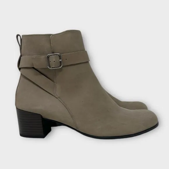 ECCO Dress Classic 35 Buckle Ankle Boots Size 10