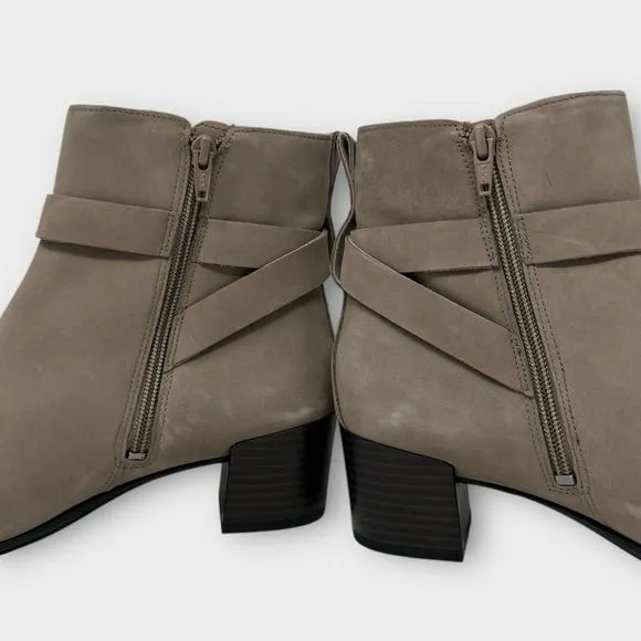 ECCO Dress Classic 35 Buckle Ankle Boots Size 10