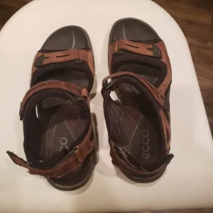 Ecco Yucatan Receptor Brown Leather Hiking Outdoor