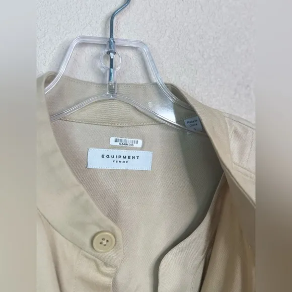 Equipment Acaena Dress in Safari size S