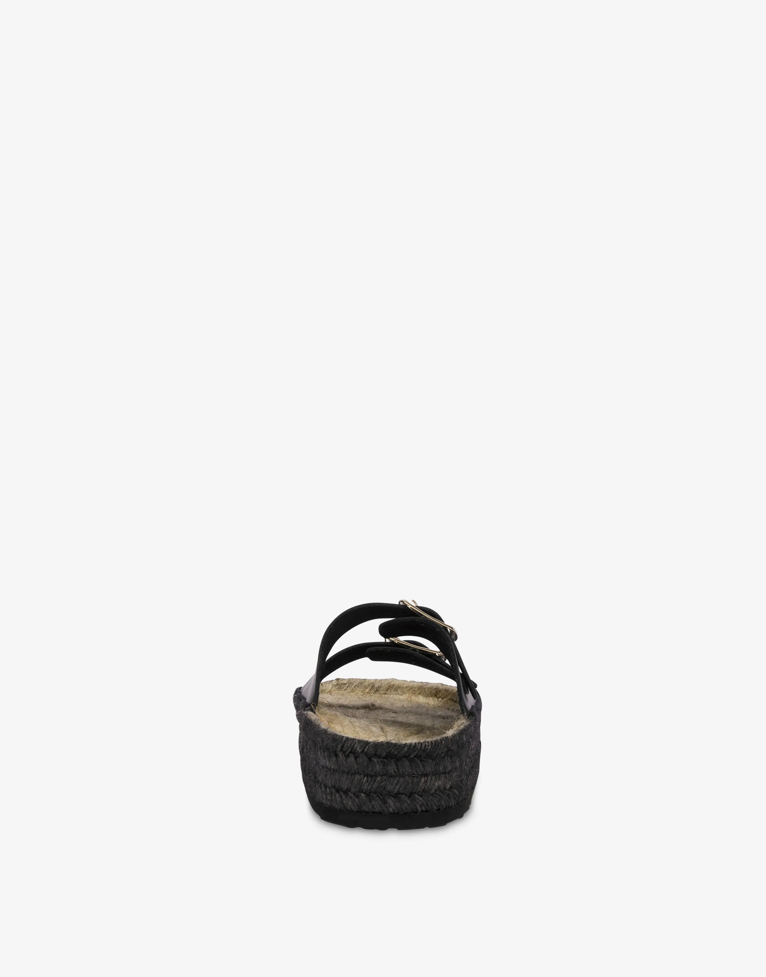 Espadrille sandals with double strap