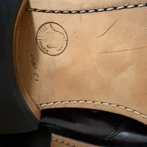 E.T. Wright VTG Boots Mens Size 10D Cordovan Leather Zip Up: NEW