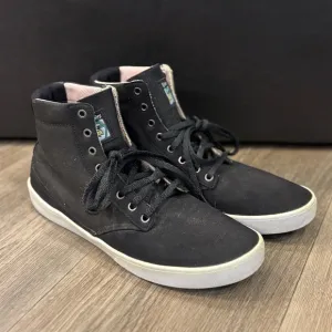 Etnies Jameson HT Black High-Top Canvas Skate Sneakers