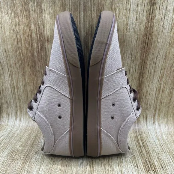 Etnies Skater Men's Size 9.5 Skateboarding‎ Shoes Grey Brown Sneakers Low Top