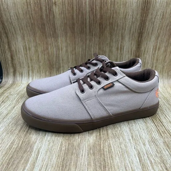 Etnies Skater Men's Size 9.5 Skateboarding‎ Shoes Grey Brown Sneakers Low Top