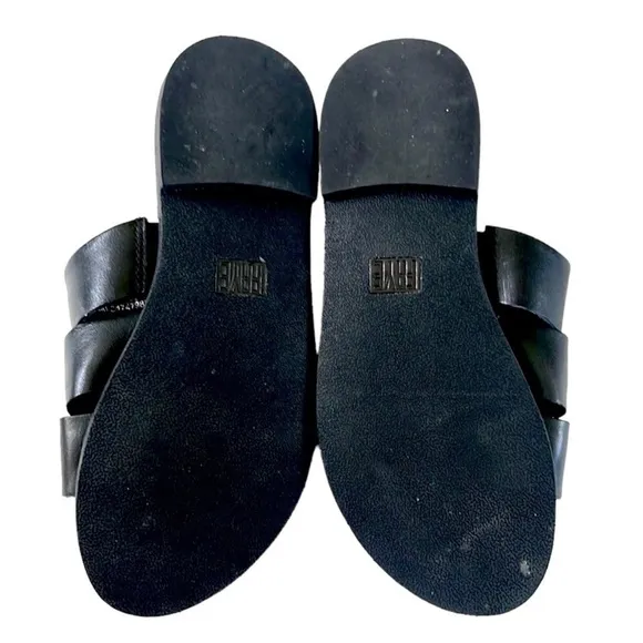 EUC Frye Leather Sandals Black Size 6