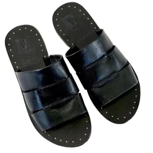 EUC Frye Leather Sandals Black Size 6