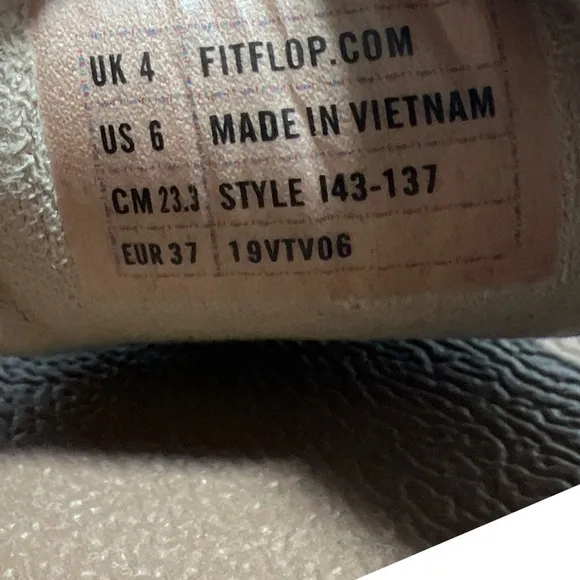 Fitflop pink and Brown Flip Flop Sandals