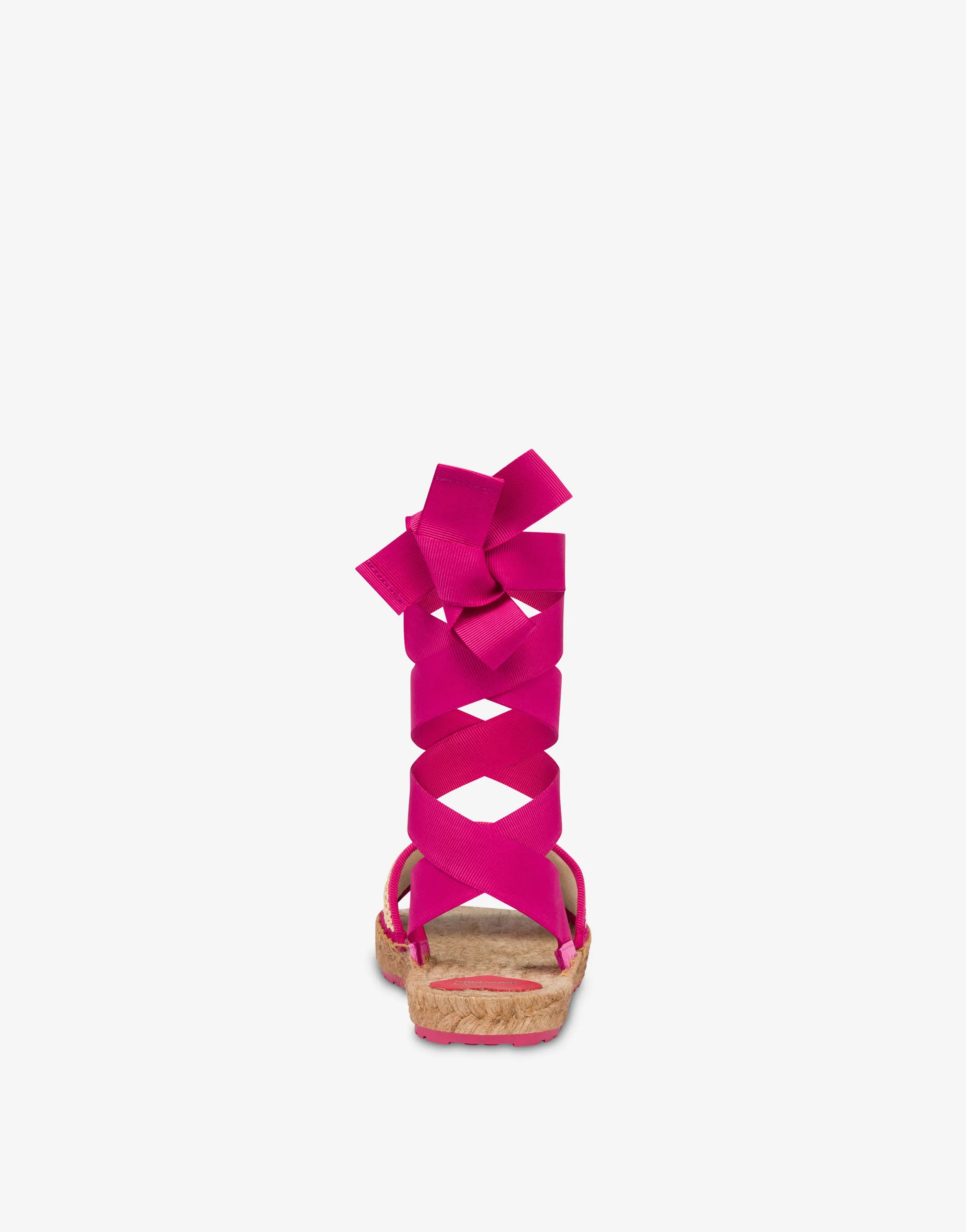 Flat espadrille sandals