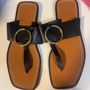 Frame Le Brentwood leather sandals NWOT