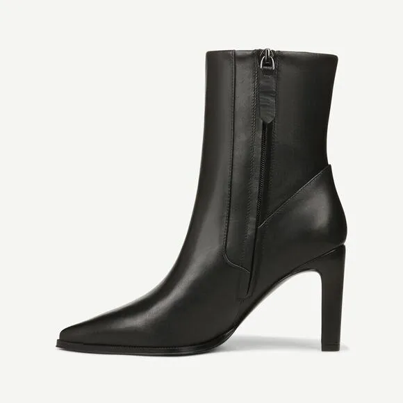 Franco Sarto NWOB Women's Pointed Toe Appia Bootie Black Size 9.5