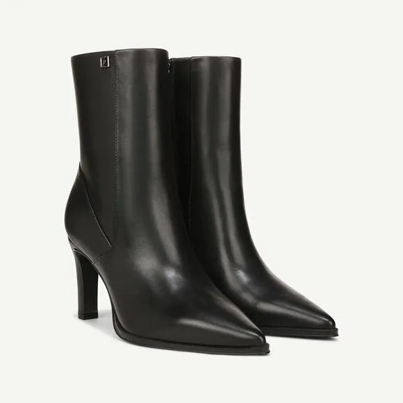 Franco Sarto NWOB Women's Pointed Toe Appia Bootie Black Size 9.5