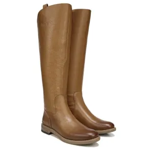 Franco Sarto Women's Franco Meyer Knee High Light Brown Leather Boots - 6
