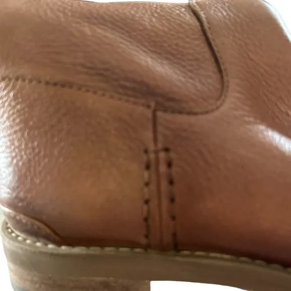 Franco Sarto Women's Franco Meyer Knee High Light Brown Leather Boots - 6