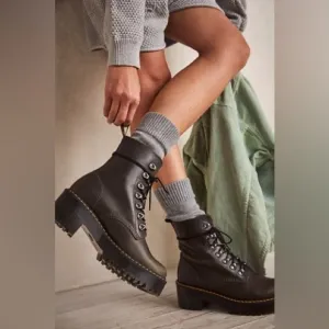 Free People Dr. Martens Leona Platform Ankle Boots