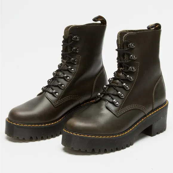 Free People Dr. Martens Leona Platform Ankle Boots