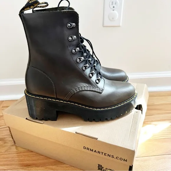 Free People Dr. Martens Leona Platform Ankle Boots